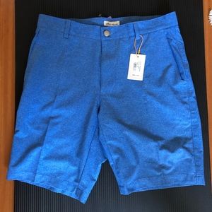 Peter Millar Shackleford shorts 32 Blue River MS21EP02
